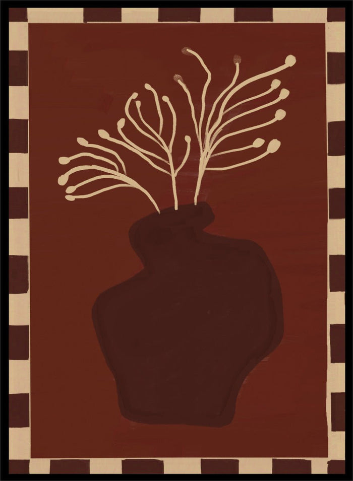 The Art Concept - Minimalist Vase Plant Art Print_Sugar & Canvas_The Art Concept