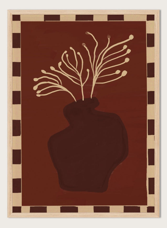 The Art Concept - Minimalist Vase Plant Art Print_Sugar & Canvas_The Art Concept