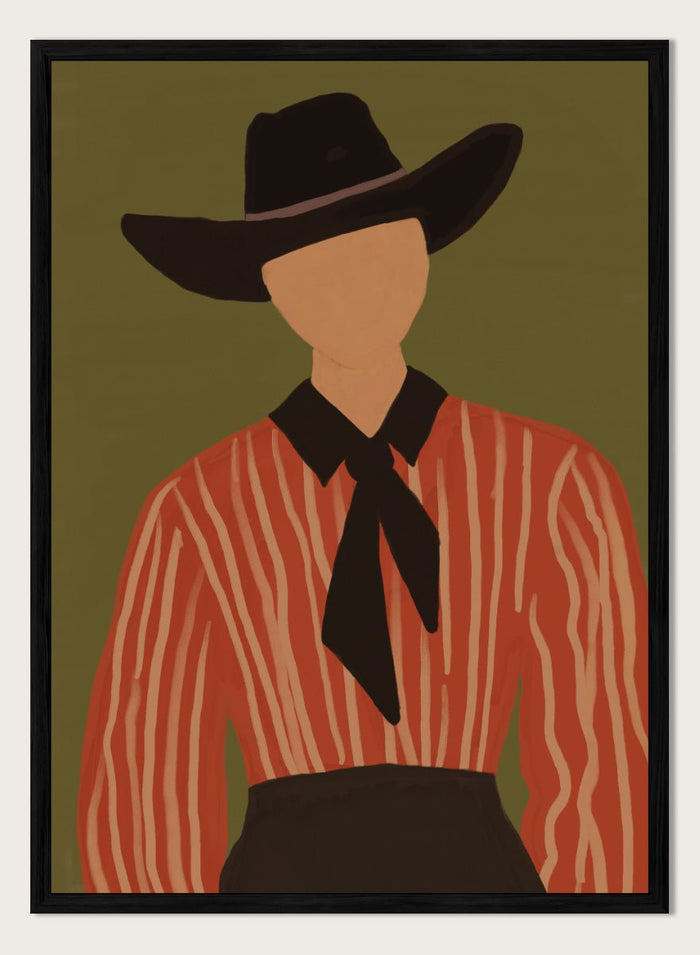 The Art Concept - Modern Western Portrait Art Print_Sugar & Canvas_The Art Concept