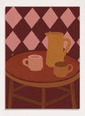 The Art Concept - Retro Coffee Time Art Print_Sugar & Canvas_The Art Concept