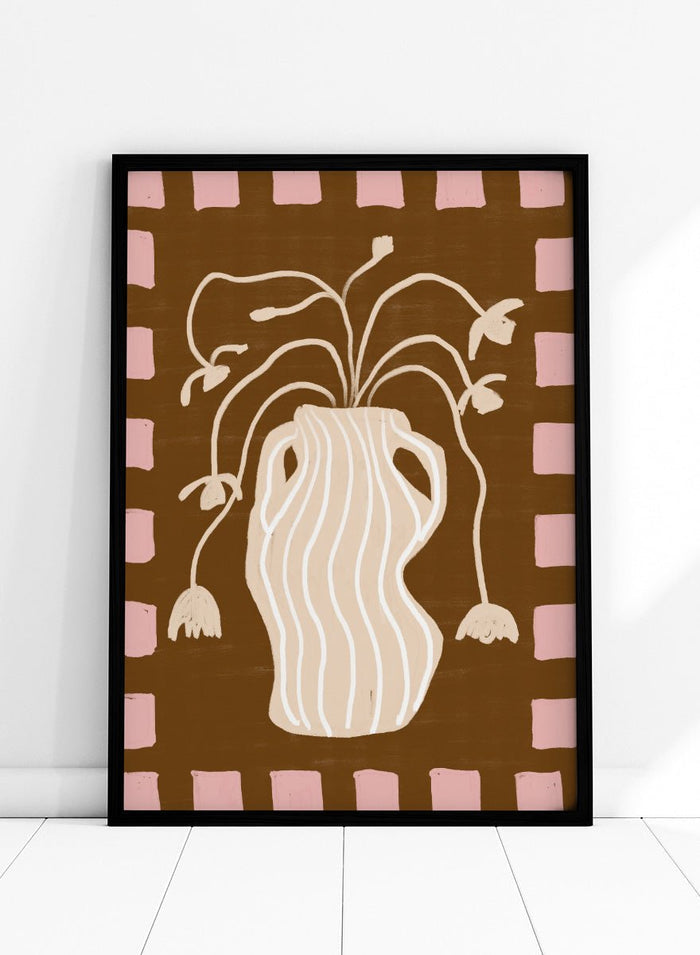 The Art Concept - Soft Floral Arrangement Art Print_Sugar & Canvas_The Art Concept
