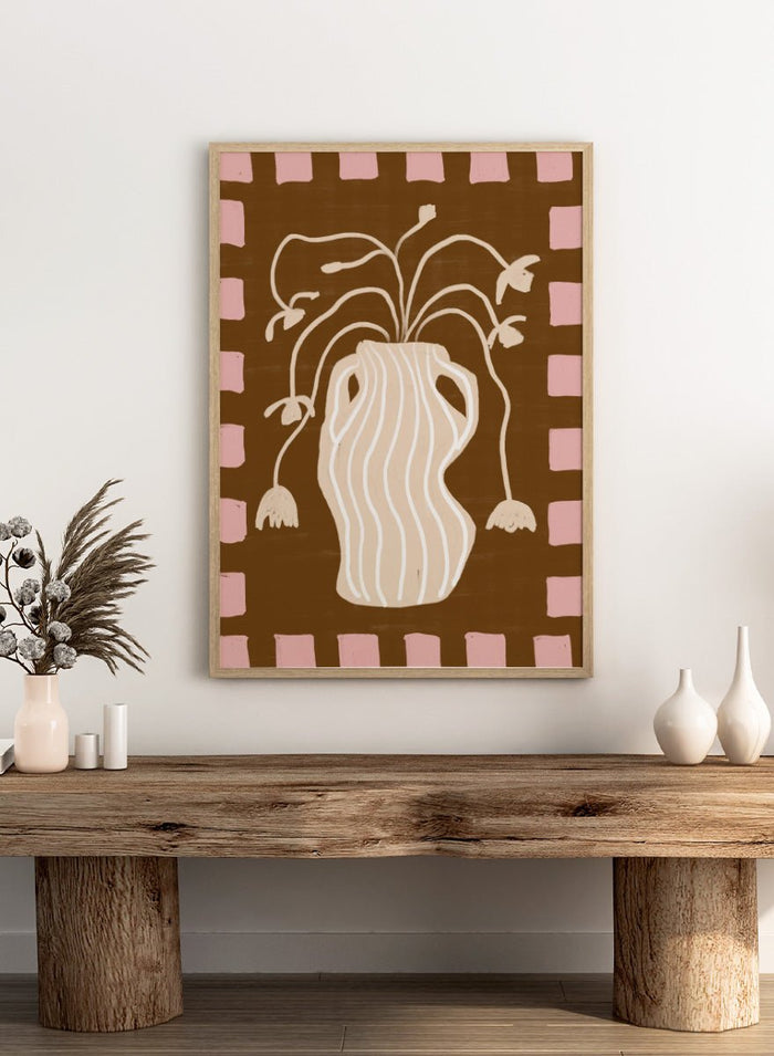 The Art Concept - Soft Floral Arrangement Art Print_Sugar & Canvas_The Art Concept