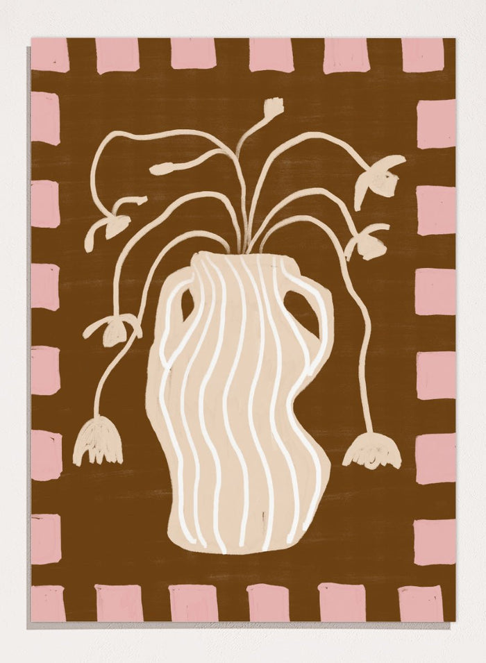 The Art Concept - Soft Floral Arrangement Art Print_Sugar & Canvas_The Art Concept