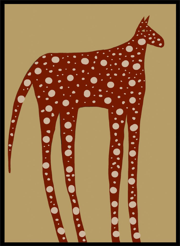 The Art Concept - Spotted Earthy Creature Art Print_Sugar & Canvas_The Art Concept
