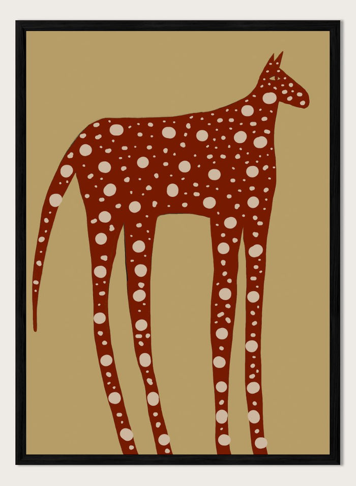 The Art Concept - Spotted Earthy Creature Art Print_Sugar & Canvas_The Art Concept
