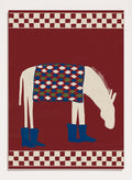 The Art Concept - Whimsical Donkey In Boots Art Print_Sugar & Canvas_The Art Concept