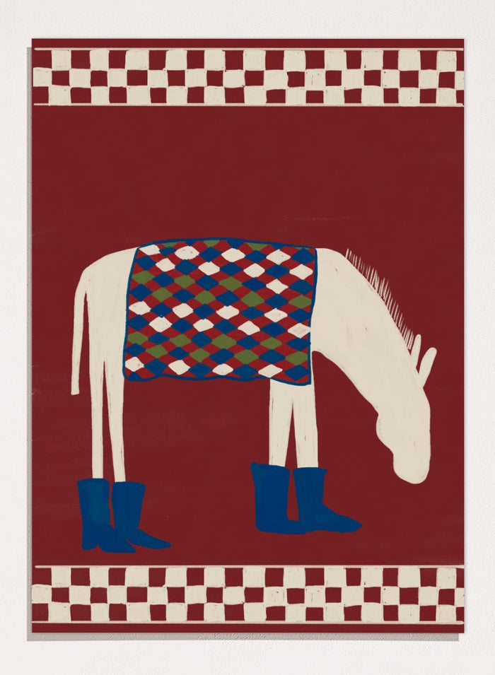 The Art Concept - Whimsical Donkey In Boots Art Print_Sugar & Canvas_The Art Concept