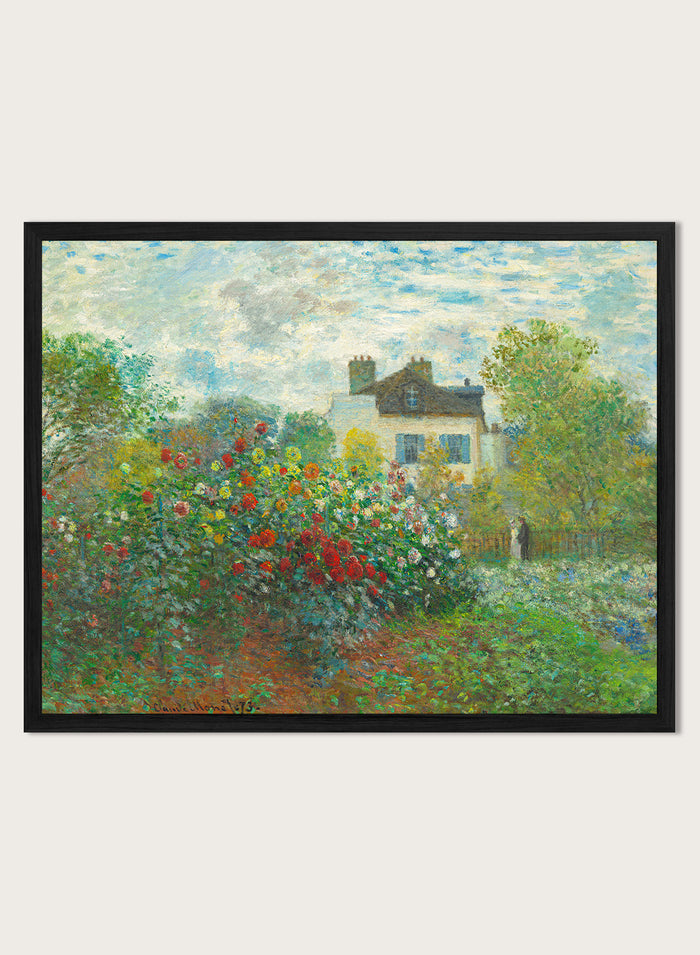 A4/8x12 inches (Framing Available) / Black Wood Frame