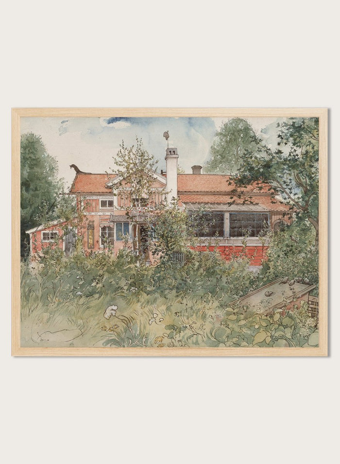 "The Cottage" Art Print_Sugar & Canvas_Carl Larsson