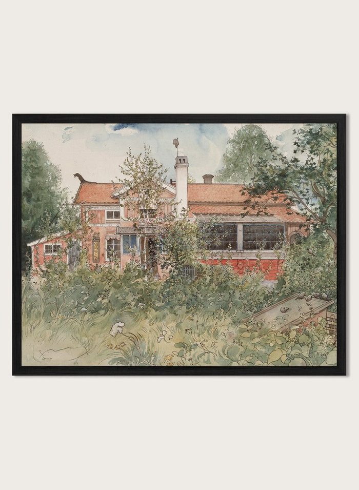 "The Cottage" Art Print_Sugar & Canvas_Carl Larsson