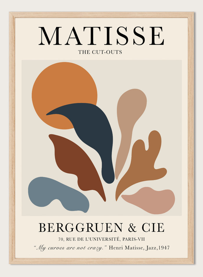 The Cut-Outs by Henri Matisse Print