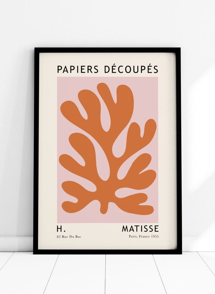 The Cut-Outs Inspired by Henri Matisse Art Print_Sugar & Canvas_Henri Matisse