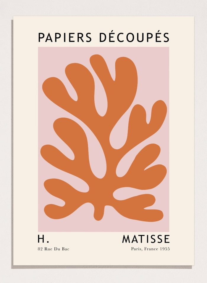 The Cut-Outs Inspired by Henri Matisse Art Print_Sugar & Canvas_Henri Matisse