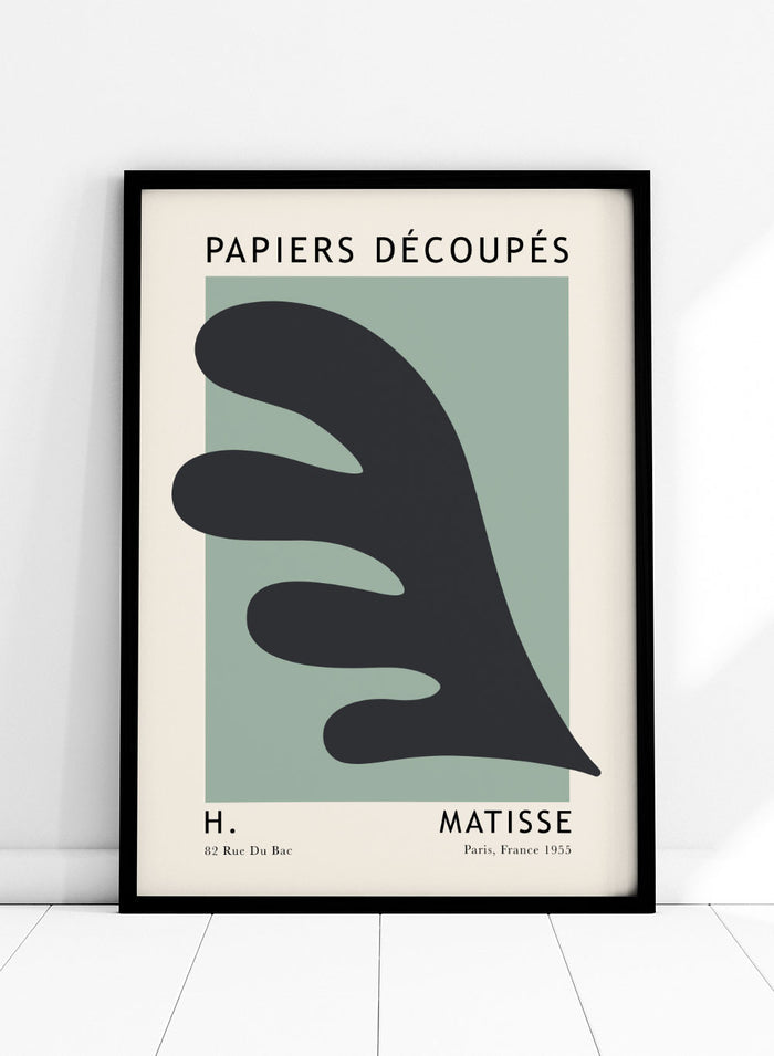The Cut - Outs Inspired by Henri Matisse Print M54_Sugar & Canvas