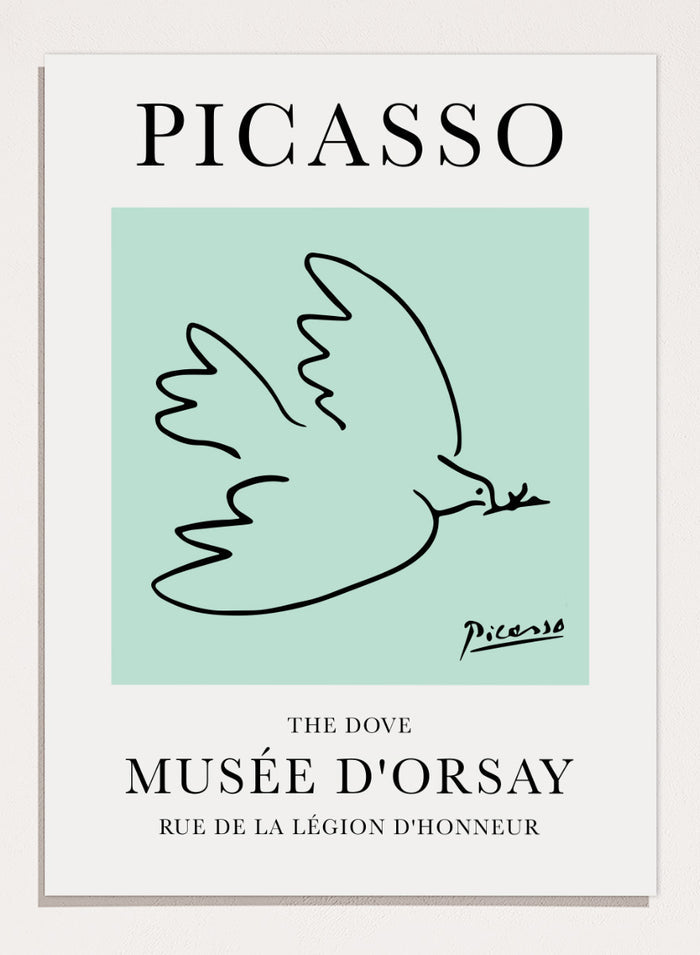 6x8 inches/15x20cm / Green / Unframed Print Only