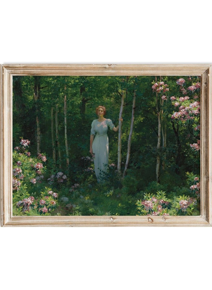 "The Edge of the Woods" Art Print_Sugar & Canvas_Charles Courtney Curran