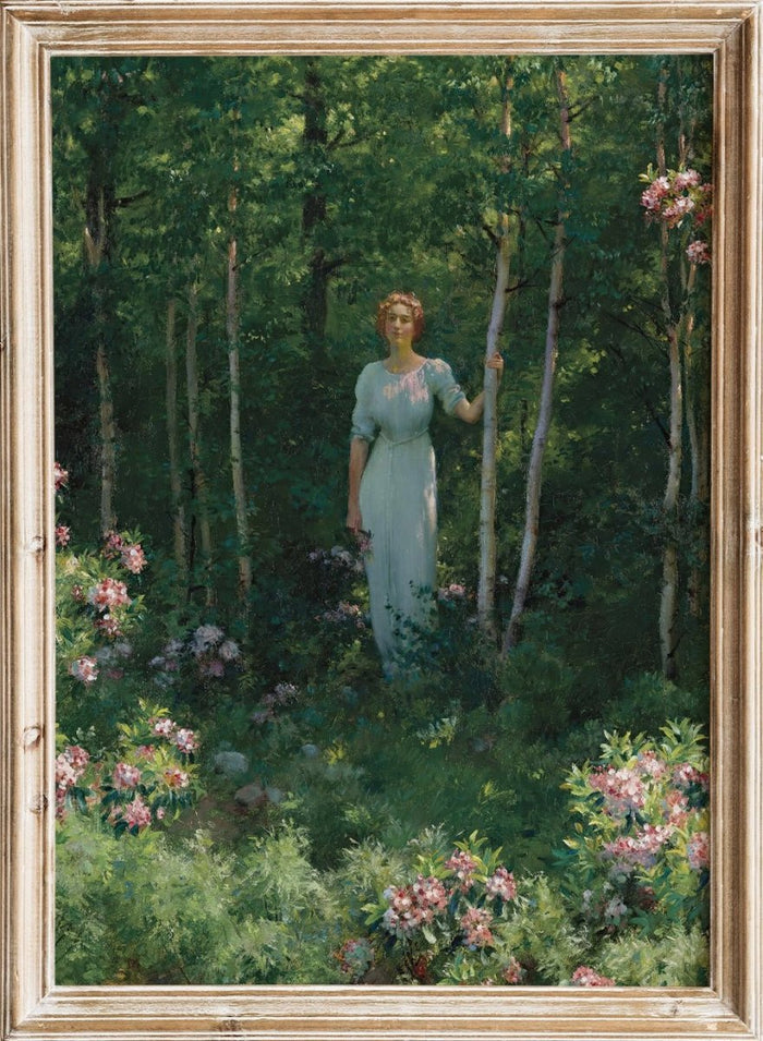 "The Edge of the Woods" Art Print_Sugar & Canvas_Charles Courtney Curran