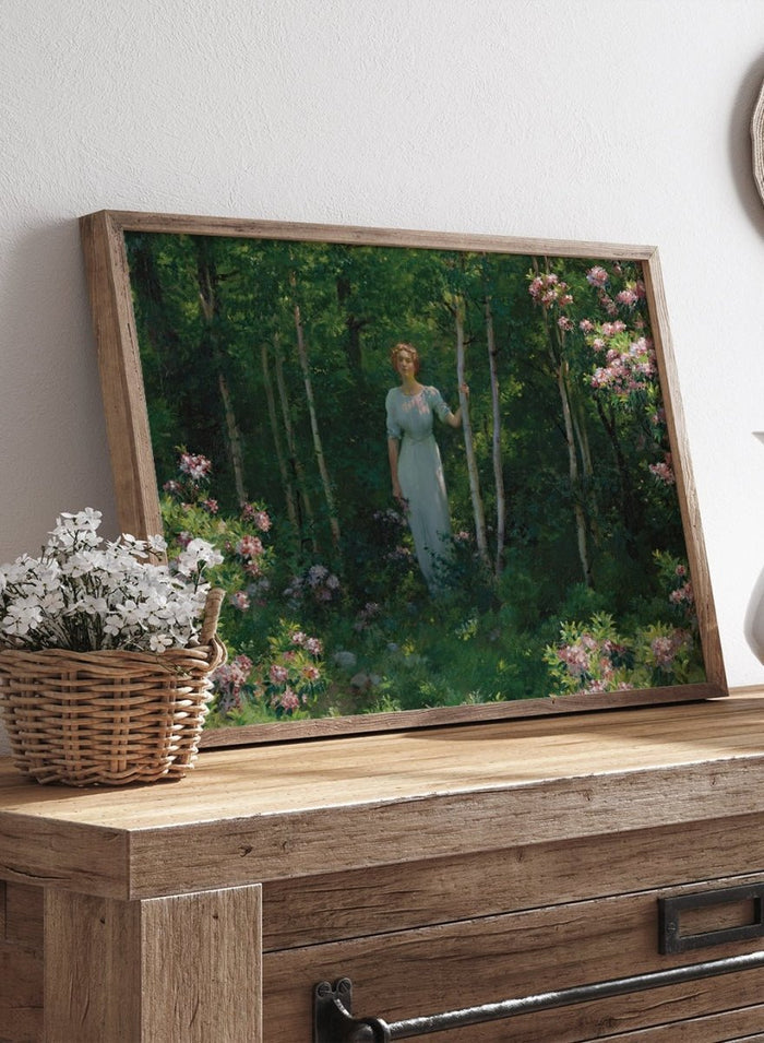 "The Edge of the Woods" Art Print_Sugar & Canvas_Charles Courtney Curran