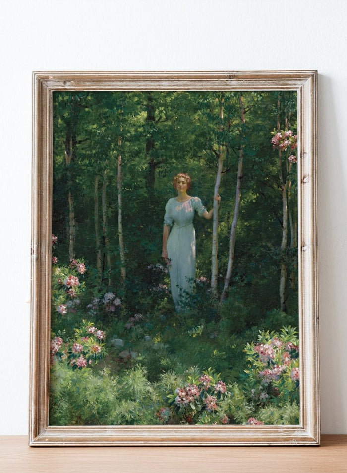 "The Edge of the Woods" Art Print_Sugar & Canvas_Charles Courtney Curran