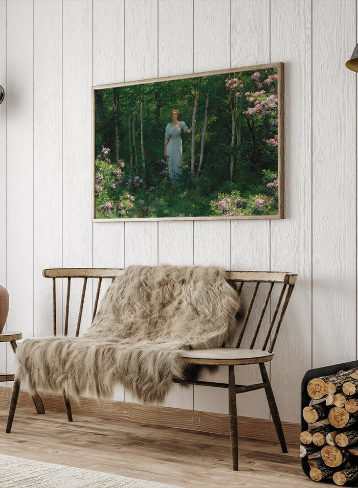 "The Edge of the Woods" Art Print_Sugar & Canvas_Charles Courtney Curran