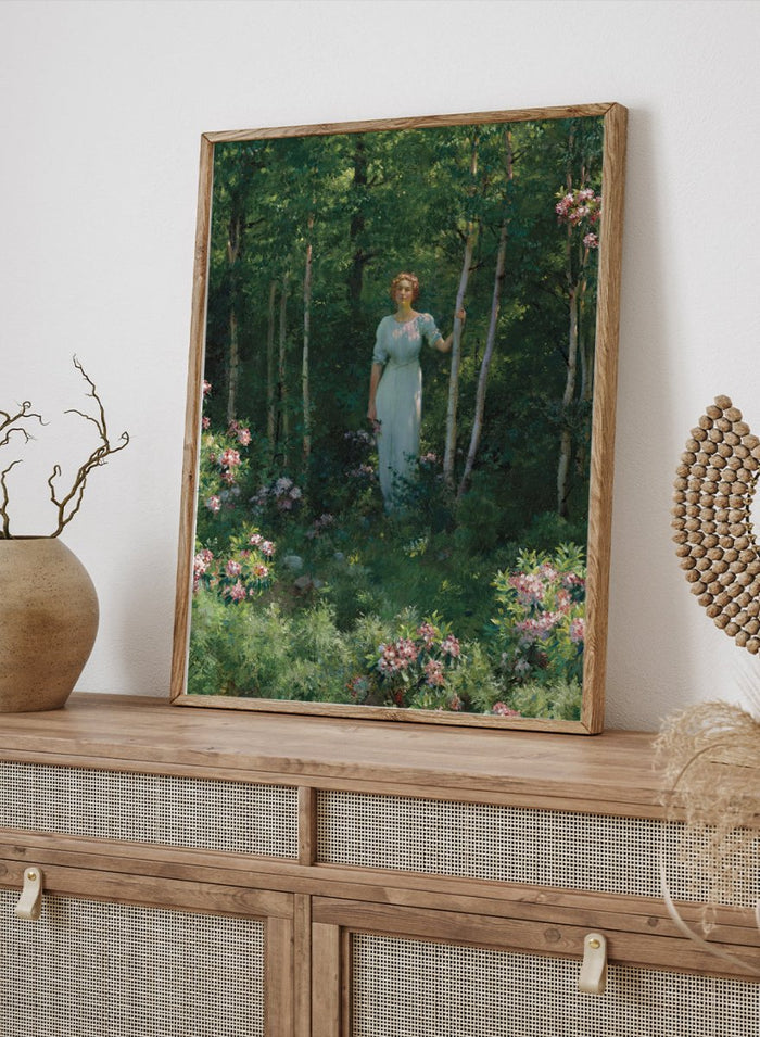 "The Edge of the Woods" Art Print_Sugar & Canvas_Charles Courtney Curran