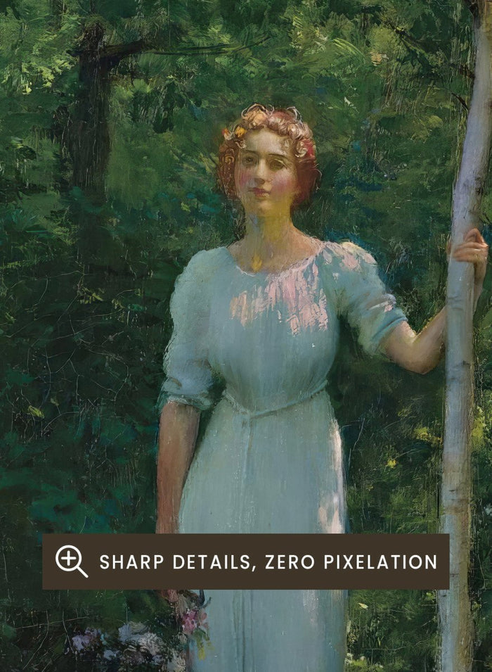 "The Edge of the Woods" Art Print_Sugar & Canvas_Charles Courtney Curran