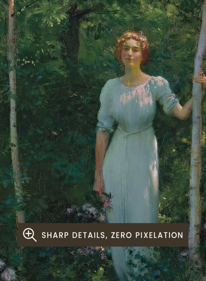 "The Edge of the Woods" Art Print_Sugar & Canvas_Charles Courtney Curran
