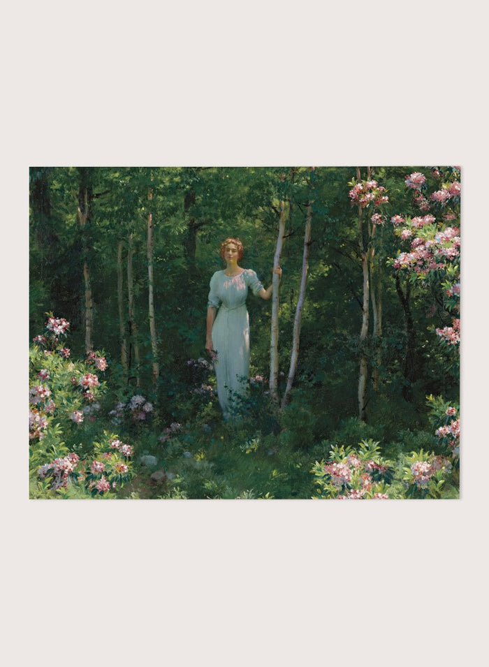 "The Edge of the Woods" Art Print_Sugar & Canvas_Charles Courtney Curran