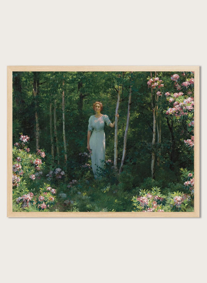 "The Edge of the Woods" Art Print_Sugar & Canvas_Charles Courtney Curran