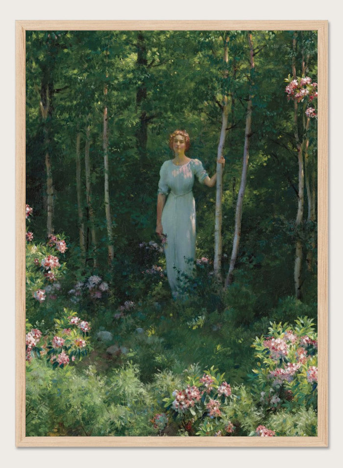 "The Edge of the Woods" Art Print_Sugar & Canvas_Charles Courtney Curran