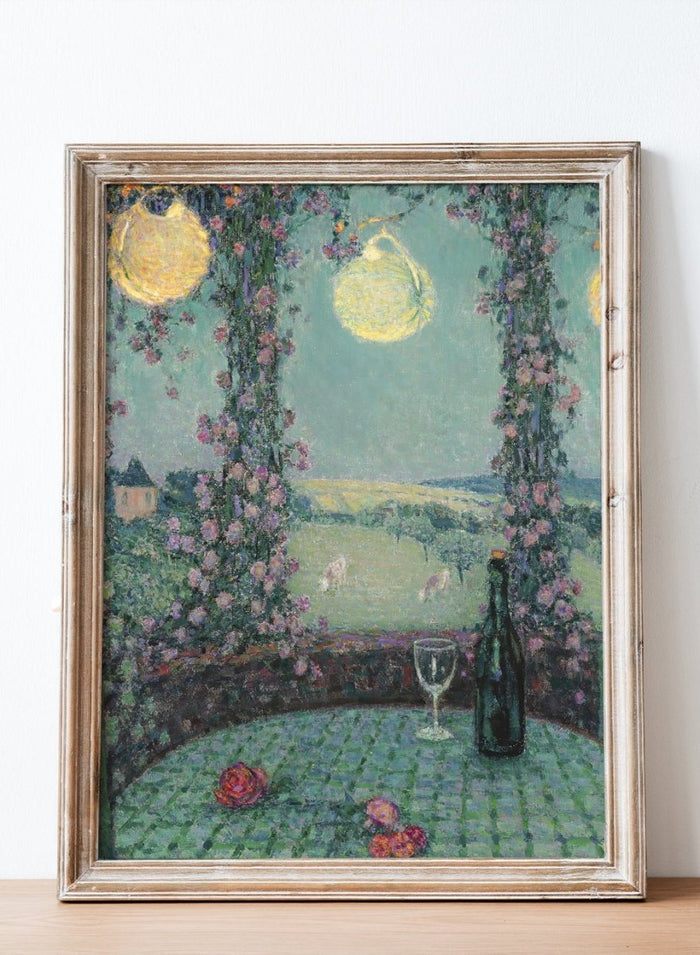 "The Gloriette, Gerberoy" Art Print_Sugar & Canvas_Henri Le Sidaner
