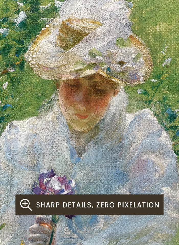 "The Iris Bed" Art Print_Sugar & Canvas_Charles Courtney Curran