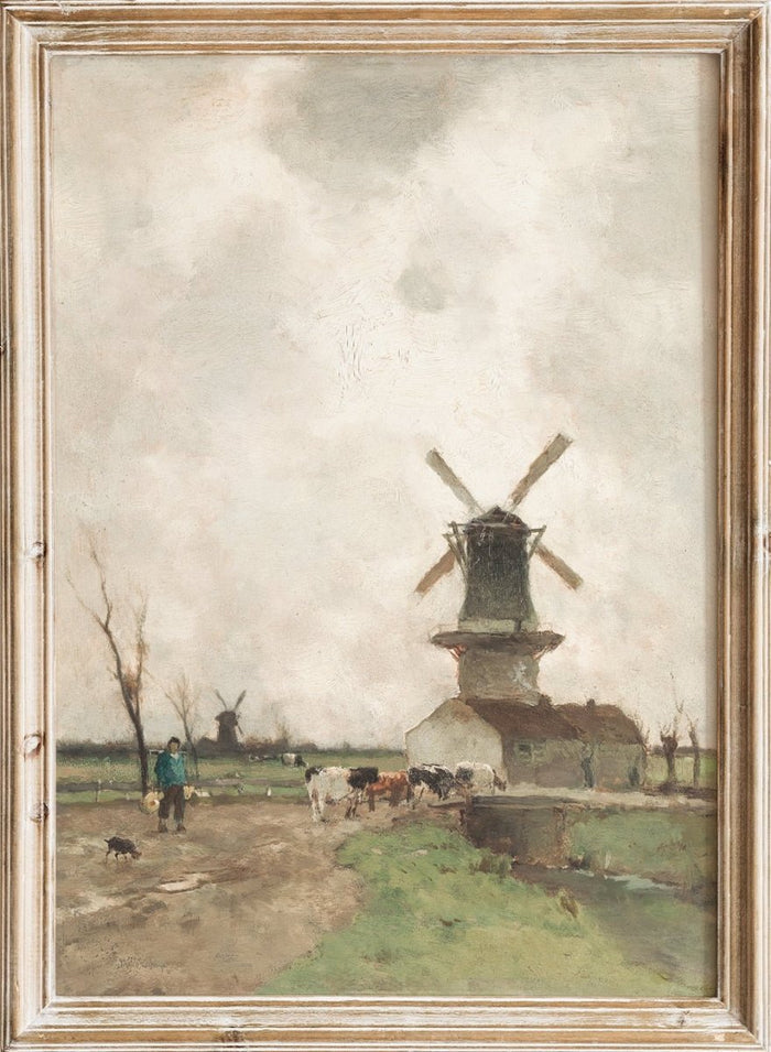 "The Mill" Art Print_Sugar & Canvas_Jan Hendrik Weissenbruch