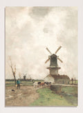 "The Mill" Art Print_Sugar & Canvas_Jan Hendrik Weissenbruch