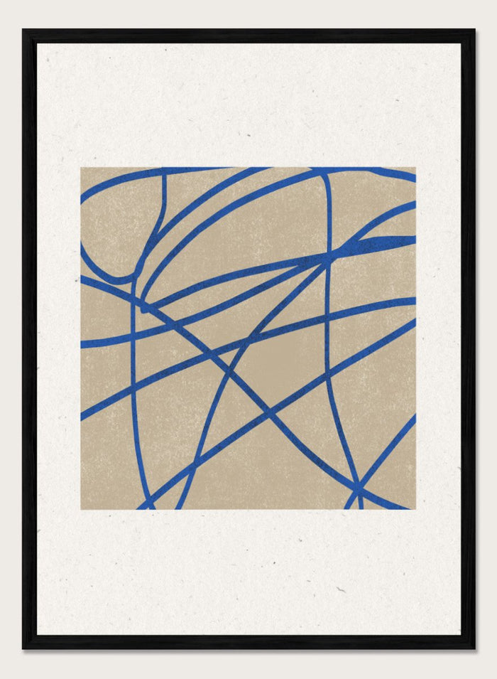 A4/8x12 inches (Framing Available) / Black Wood Frame