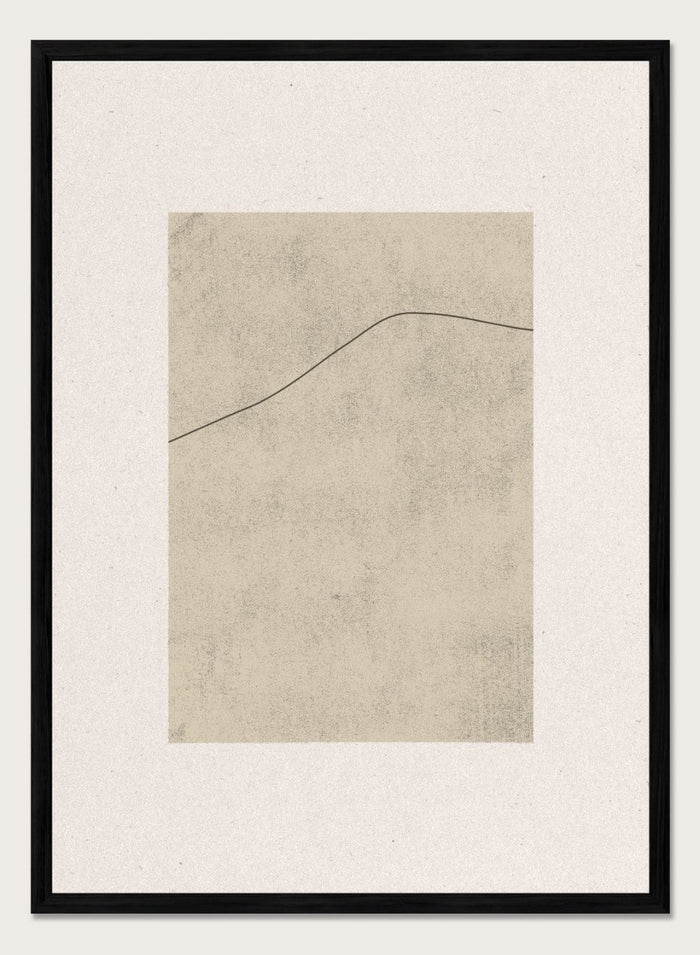 A4/8x12 inches (Framing Available) / Black Wood Frame