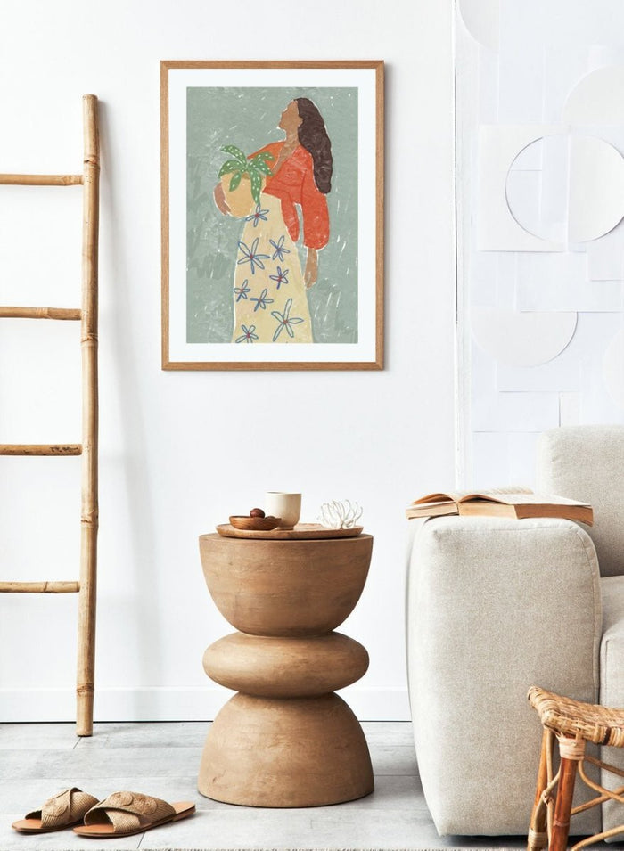 'The Plant Keeper' Aesthetic Art Print_Sugar & Canvas_Sugar & Canvas