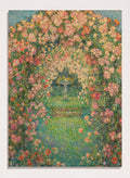"The Rose Garden, Gerberoy" Art Print_Sugar & Canvas_Henri Le Sidaner