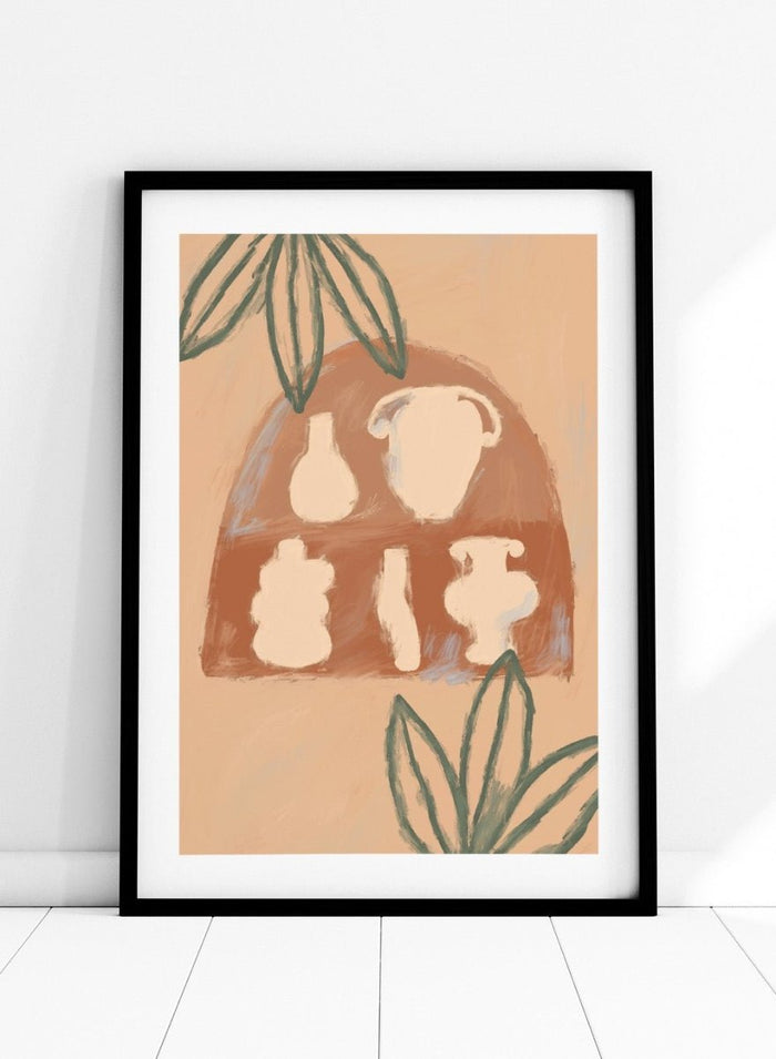 'The Shelf Edit' Aesthetic Art Print_Sugar & Canvas_Sugar & Canvas