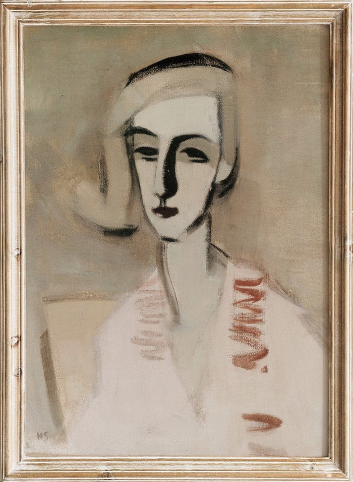 "The Teacher" Art Print_Sugar & Canvas_Helene Schjerfbeck