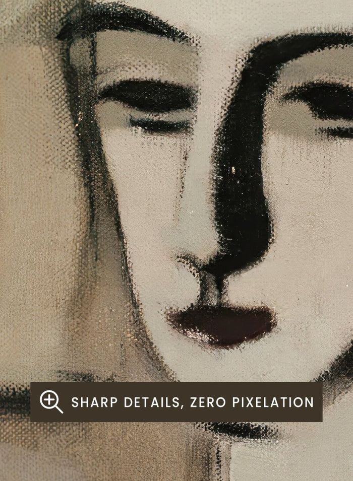 "The Teacher" Art Print_Sugar & Canvas_Helene Schjerfbeck