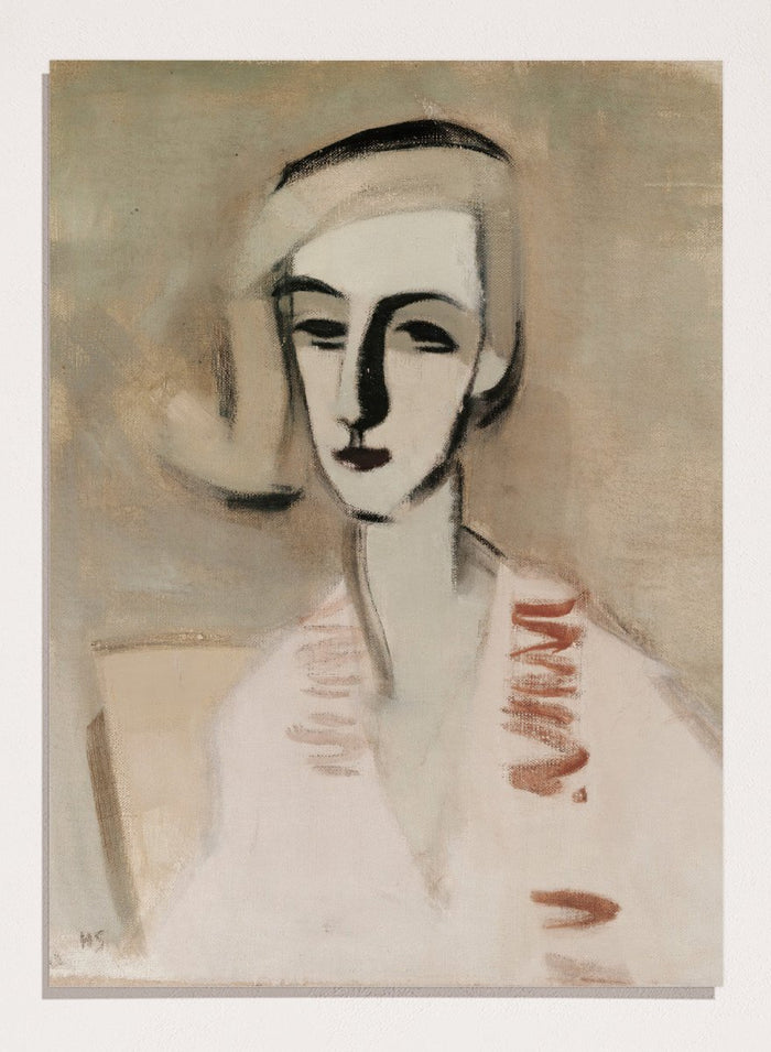 "The Teacher" Art Print_Sugar & Canvas_Helene Schjerfbeck