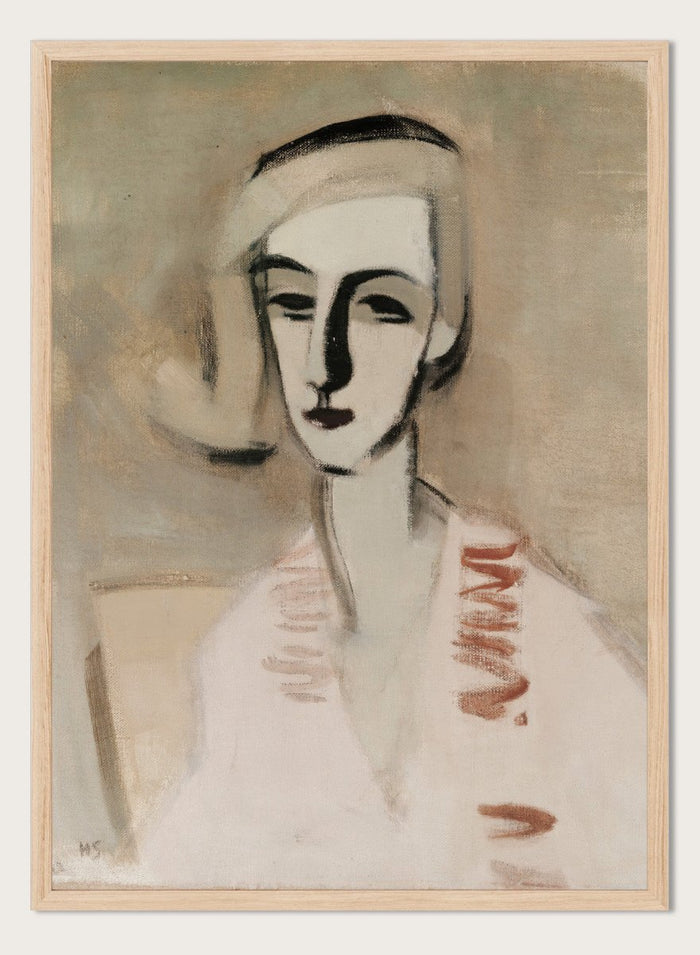 "The Teacher" Art Print_Sugar & Canvas_Helene Schjerfbeck