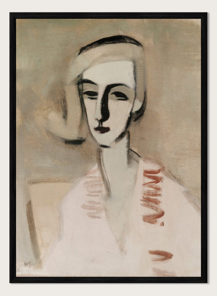 "The Teacher" Art Print_Sugar & Canvas_Helene Schjerfbeck