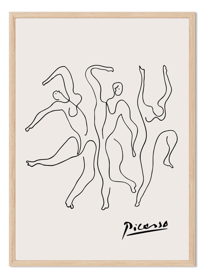 The Three Dancers by Pablo Picasso Print