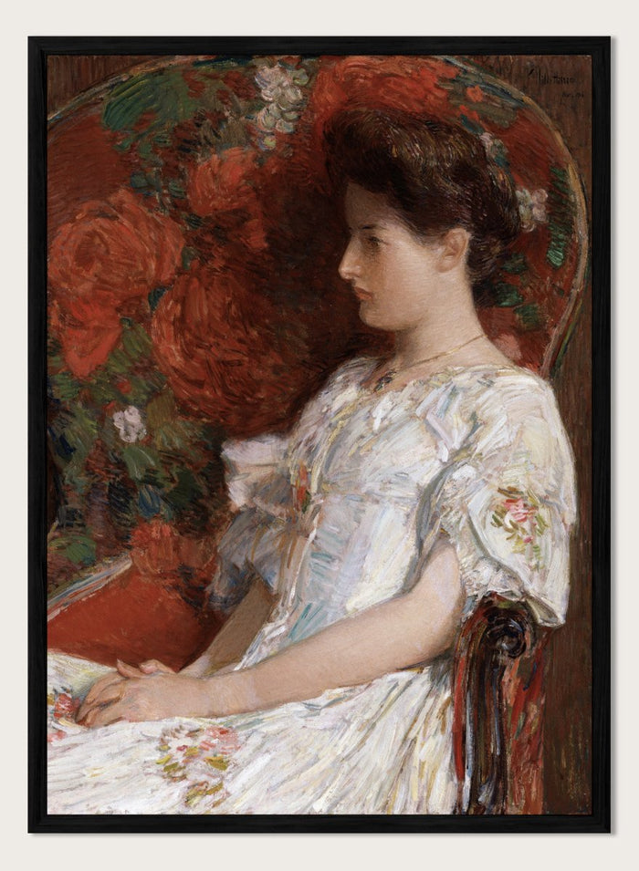 "The Victorian Chair" Art Print_Sugar & Canvas_Childe Hassam