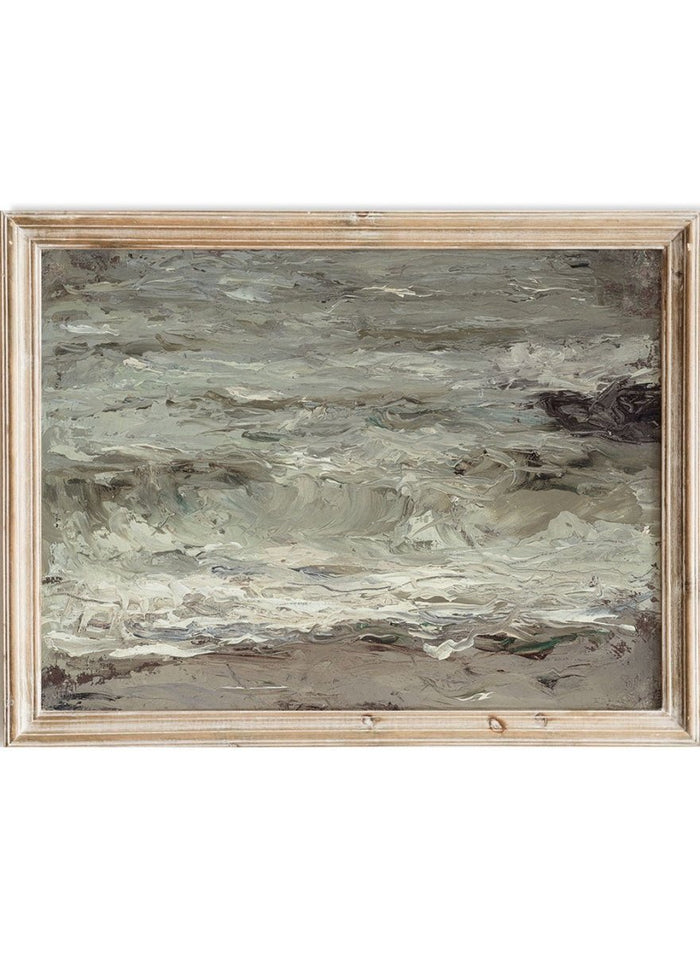 "The Wave" Art Print_Sugar & Canvas_Alfred Philippe Roll