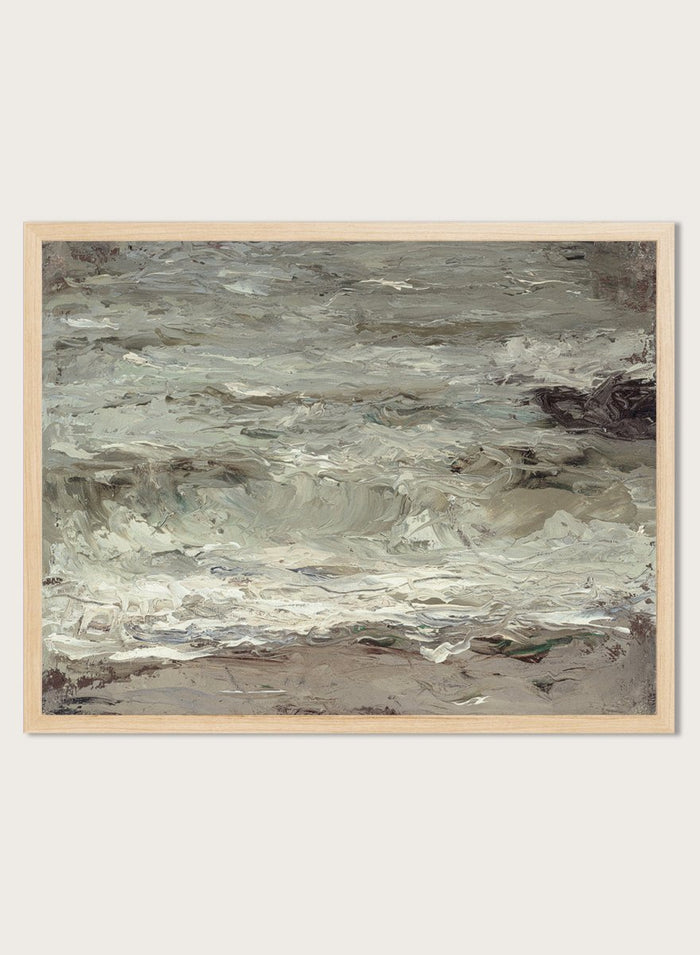 "The Wave" Art Print_Sugar & Canvas_Alfred Philippe Roll