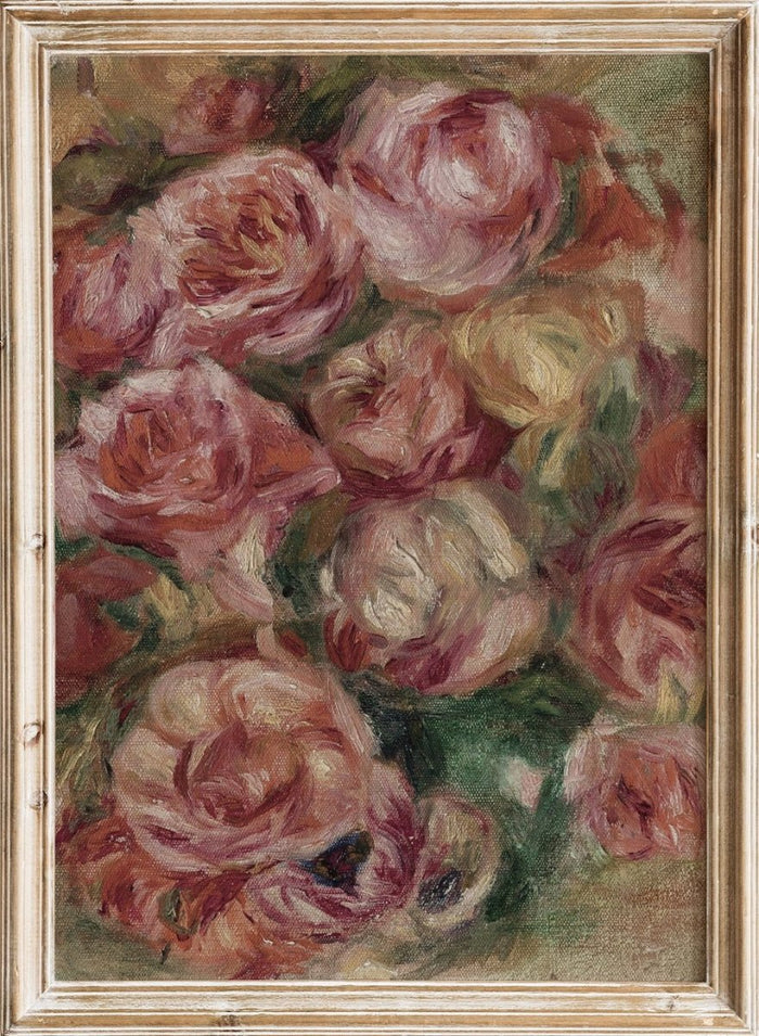 "Throw of Roses" Art Print_Sugar & Canvas_Pierre-Auguste Renoir