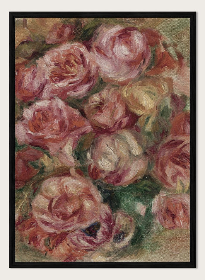 "Throw of Roses" Art Print_Sugar & Canvas_Pierre-Auguste Renoir